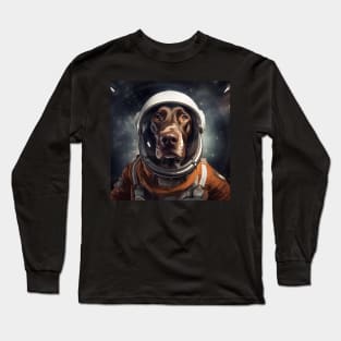 Astro Dog - German Shorthaired Pointer Long Sleeve T-Shirt